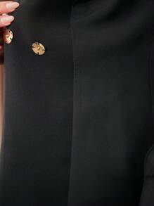 MOTF PREMIUM Blazer mit maßgeschneiderten Metallelementen