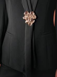 MOTF PREMIUM Blazer mit maßgeschneiderten Metallelementen