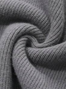 DAZY Women's Solid Color Turtleneck Long Sleeve Simple Sweater, Casual For Daily Wear,Fall Women Clothes