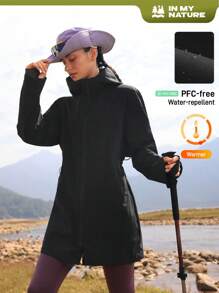 In My Nature In My Nature Women's Casual Outdoor Rain Jacket, Simple & Fashionable For Everyday