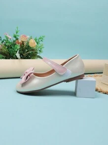 Girls' Soft Sole Princess Flats, Fashionable & Versatile - Pink - View 4