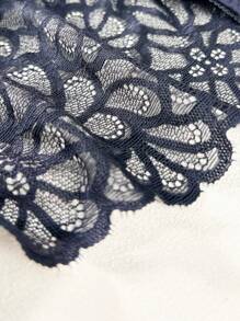 Plus Size Lace Trimmed Triangle Panty, 1pc