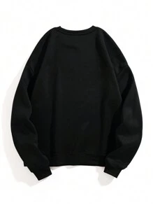 INAWLY Letter Graphic Thermal Lined Sweatshirt JESUS The Way The Truth The Life Graduation,Back To School Outfits,Graduation,Teacher Outfits For Women,Back To School Pullover Fall Outfit