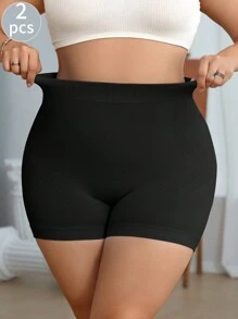 2pcs Seamless Patterned Panty Set For Women, Valentine's Day - Multicolor - View 4