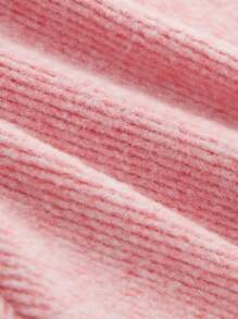 SHEIN Baby Girls' Spring & Autumn Cute Solid Color Furry Collar Cardigan Jacket, Soft And Gentle Fabric, Simple Slim Fit, Suitable For Outings, Daily Wear, Sports And Parties. This Cardigan Is Not Only Warm And Comfortable, But Also Highlights The Adorable Elegant Of The Little Princess. A Fashionable Item In The Wardrobe For The Spring & Autumn Seasons, Let The Baby Showcase Elegance And Vitality In Any Occasion.