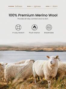 GLOWMODE Washable Wool Warm Soft Boxy Striped Lapel Sweater Daily Casual - Black and White - View 2