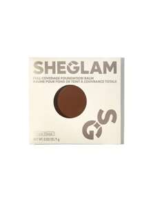 SHEGLAM Foundation-Balsam Mit Voller Deckkraft, Probe – Dark Clove, Lang Anhaltende, Makellose, Feuchtigkeitsspendende Foundation, öLkontrollierender Farbkorrektor, Concealer, Porenloser Makel-Abdecker, Nicht Fettend, Nicht Verklumpend, Glatter Aussehende Creme-Foundation, , Weihnachts--Foundation Marke SchöNheit Make-Up Kosmetik FüR Damen MäDchen Perfekt FüR Herbst Winter Ideal FüR Y2K Schick Mode Geeignet FüR Geburtstag Weihnachten PräSent Party Fertig Beste Farbe