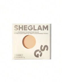 SHEGLAM Full Coverage Foundation Balm Sample-Porcelain Long Lasting Flawless Moisturizing Foundation Oil-Control Color Corrector Concealer Pore-Less Cover Blemish Non-Greasy Non-Caking Smoother-Looking Cream Foundation Brand Beauty Makeup Face Paint Cosmetic For Women Girls Perfect For Fall Winter Ideal For Y2K Fancy Fashion Suitable For Birthday Christmas Present Party Ready Best Color