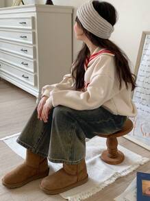 DAZY Tween Girl Denim Jeans - Blue - View 5