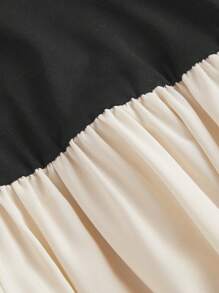 SHEIN MOD Váy dài phối màu có thắt lưng cho nữ, Váy thanh lịch cho nữ, Váy nhẹ cho nữ, Váy thanh lịch cho nữ, Váy dự tiệc cho nữ, Váy năm mới cho nữ, Váy thường ngày cho nữ, Váy cho nữ, Váy kín đáo, Váy Goth, Váy Old Money - Nhiều màu - Xem 4