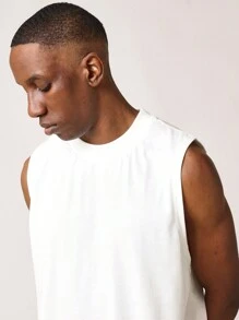 SUMWON 基本款合身無袖背心