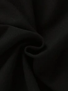 年轻女孩 3 件圣诞卡通驯鹿、圣诞树、口号印花圆领长袖 T 恤、圣诞派对时尚休闲装、圣诞服装