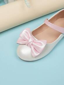 Girls' Soft Sole Princess Flats, Fashionable & Versatile - Pink - View 6