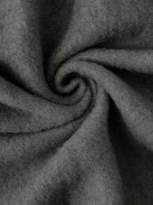 SHEIN EZwear 1pc Plus Size Plain Pullover Hoodie, Casual & Minimalist Style For Everyday Wear