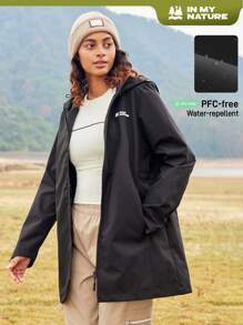 In My Nature 女士休闲连帽户外雨衣