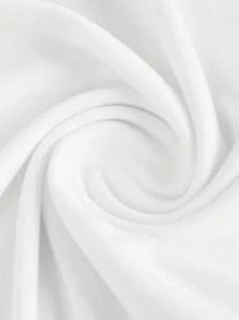 3pcs/Set Tween Girls Fitted Casual Solid Color & Striped Round Neck Ruched Waist Long Sleeve T-Shirt, Black & White Striped Knit Tops - Black and White - View 9