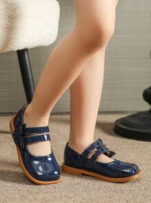 Blue Flat Shoes For Girls, Children's Shoes, Kids Shoes In Various Sizes - Blue - View 6