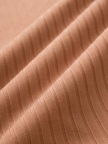 Manfinity Homme Men's Solid Color Short Sleeve Casual Commuting Polo Shirt - Coral Orange - View 3