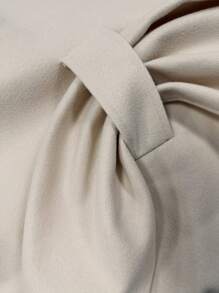 SHEIN Clasi Damen Einfarbige Lässig Cape Jacke, Herbst & Winter
