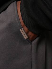 SUMWON Athletic Loungewear Sweatpants Wide Leg Drawstring Fleece Jogger Pants High Waist Comfort Workout Bottoms Fall Winter Casual Relaxed Fit - Dark Grey - View 5