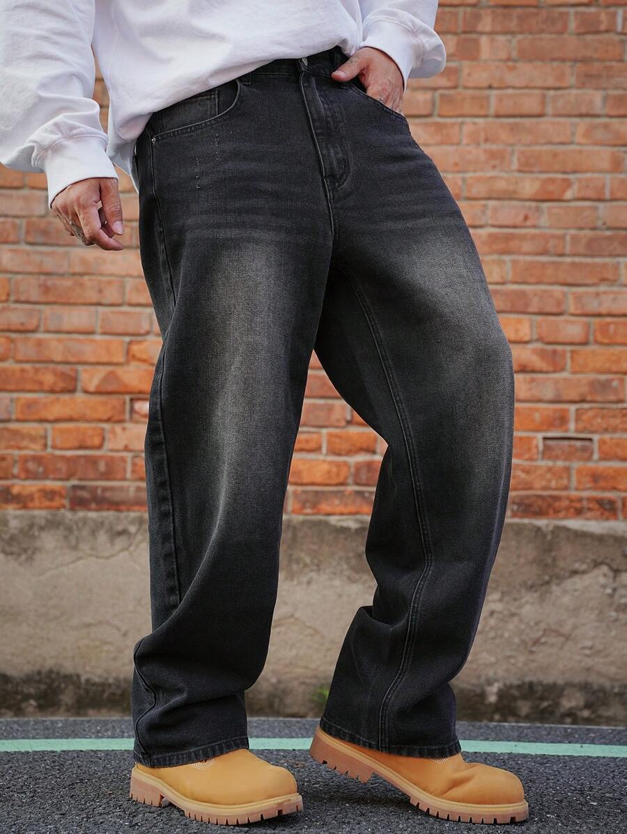 DAZY 男士休闲简约时尚牛仔裤，日常穿着