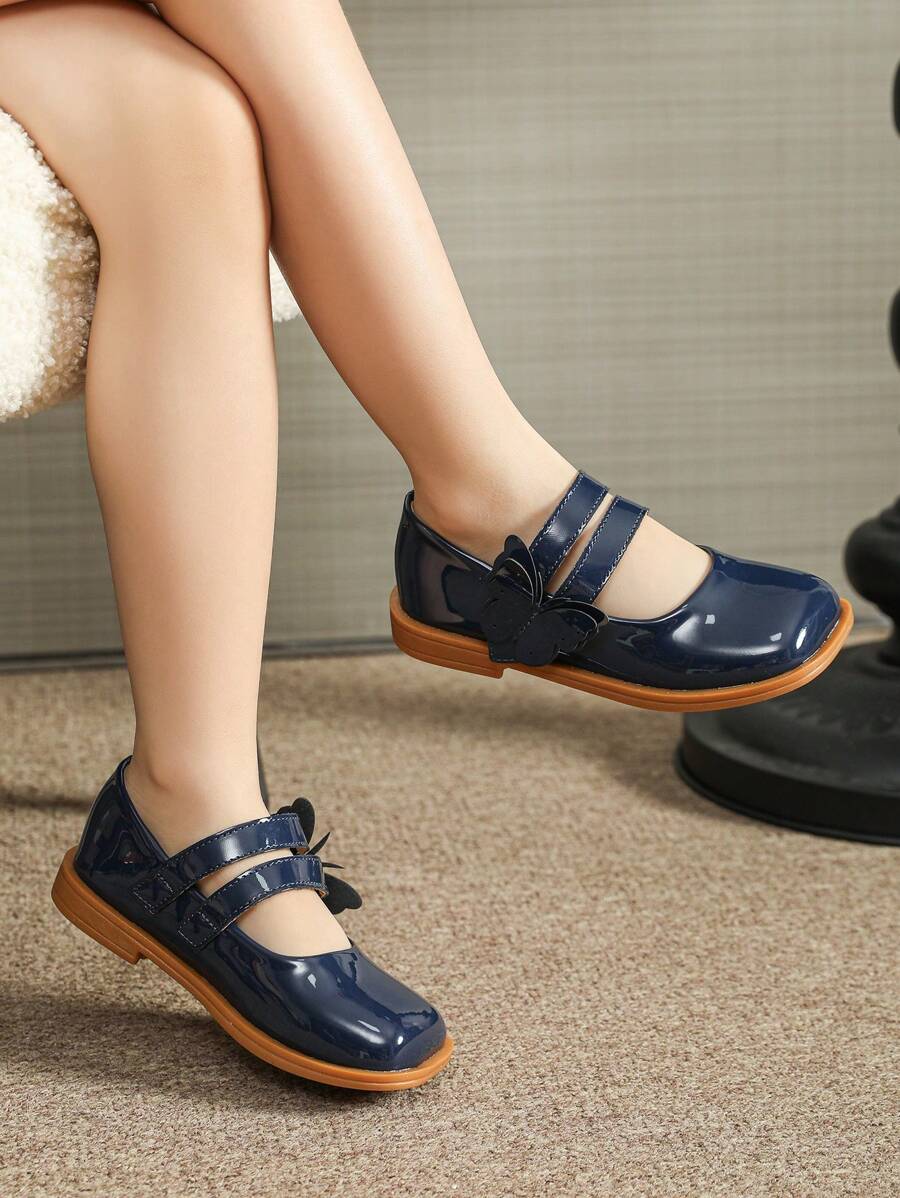 Blue Flat Shoes For Girls, Children's Shoes, Kids Shoes In Various Sizes - Blue - View 1