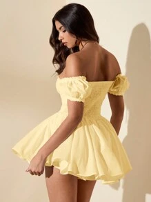 SHEIN BAE 优雅女士吊带连体裤，甜美约会装，适合海滩、派对、外出、秋季