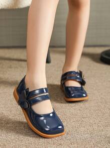 Blue Flat Shoes For Girls, Children's Shoes, Kids Shoes In Various Sizes - Blue - View 7