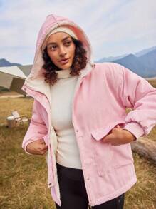 In My Nature 2024 New Arrival Women Short Jacket, Korean Style Thick Loose Fit Coat, Winter