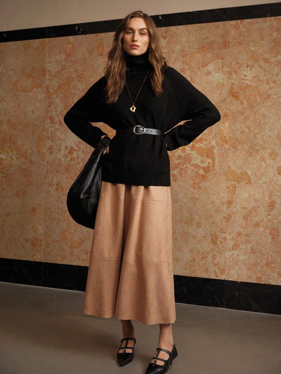 MOTF PREMIUM ELASTIC WAIST SKIRT