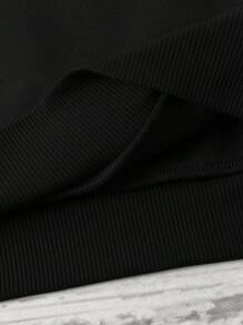 INAWLY Women's Black Hooded Sweatshirt With Van Gogh Starry Sky Print, Autumn/Winter , Graduation, Teachers For Women, Back To School Pullover Fall - Black - View 6