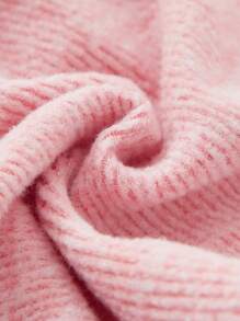 SHEIN Baby Girls' Spring & Autumn Cute Solid Color Furry Collar Cardigan Jacket, Soft And Gentle Fabric, Simple Slim Fit, Suitable For Outings, Daily Wear, Sports And Parties. This Cardigan Is Not Only Warm And Comfortable, But Also Highlights The Adorable Elegant Of The Little Princess. A Fashionable Item In The Wardrobe For The Spring & Autumn Seasons, Let The Baby Showcase Elegance And Vitality In Any Occasion.