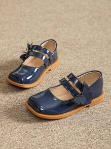 Blue Flat Shoes For Girls, Children's Shoes, Kids Shoes In Various Sizes - Blue - View 2