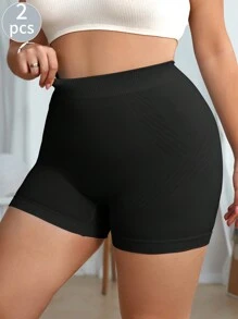 2pcs Seamless Patterned Panty Set For Women, Valentine's Day - Multicolor - View 5