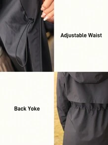 In My Nature 女士休闲连帽户外雨衣