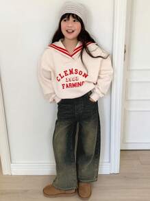 DAZY Tween Girl Denim Jeans - Blue - View 9