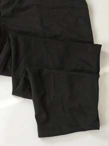 SHEIN LUNE Große Größe Hose & Blazer Schalkragen, offener Front