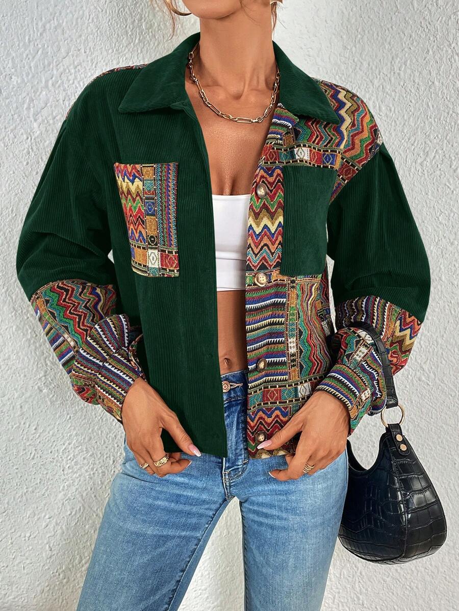 SHEIN LUNE Women Casual Minimalist Jacket, Everyday Wear