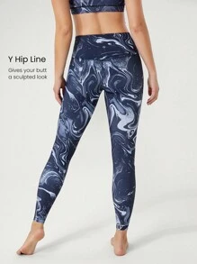 GLOWMODE 28" FeatherFit™ Crossover Leggings Gym