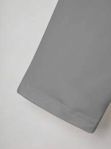 INAWLY Damska koszulka z długim rękawem i dekoltem w serek, z nadrukiem łapy w kształcie serca, na co dzień, z nadrukiem, damska koszulka na wiosnę - Szary - Zobacz 4