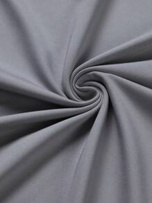 Manfinity Sport Corelite 紧身拼色圆领短袖运动 T 恤，夏季 - 彩色 - 查看 4