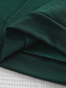 INAWLY Sudadera casual minimalista para mujer, para uso diario