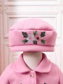 SHEIN 女婴休闲刺绣夹克，秋冬