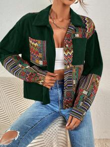 SHEIN LUNE Women Casual Minimalist Jacket, Everyday Wear