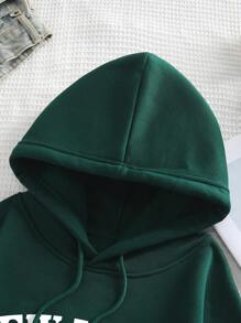 INAWLY Sudadera casual minimalista para mujer, para uso diario