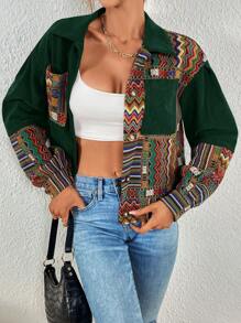 SHEIN LUNE Women Casual Minimalist Jacket, Everyday Wear