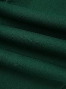 SHEIN Teen Boy Casual Comfortable Cool Long Pants, Sports Sweatpants - Green - View 5