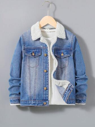 Tween Boys Denim Jackets Coats Fashion Tween Boys Denim Jackets Coats SHEIN South Africa