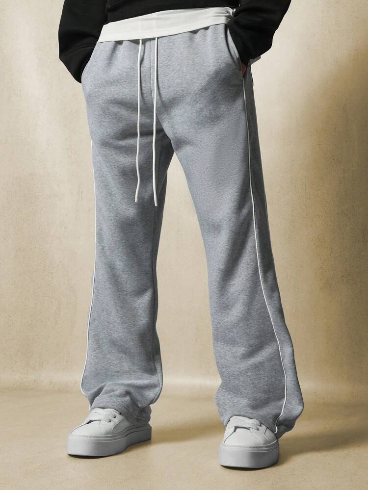 Wide Leg Sweatpants With Pockets