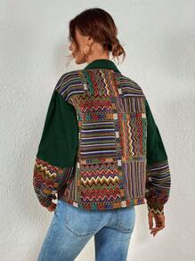 SHEIN LUNE Women Casual Minimalist Jacket, Everyday Wear